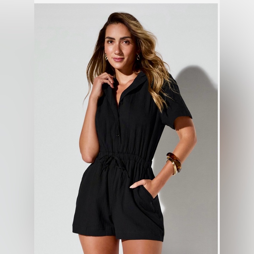 Fabletics Classic Black Jumpsuit